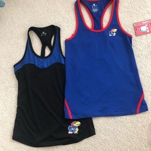 Kansas Jayhawks KU Racerback Tanks (2 for 1)!